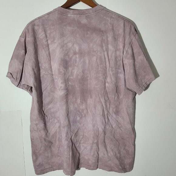 Vintage Y2K 2000 The Mountain Tie Dyed Huskies Large T-Shirt - Picture 5 of 5